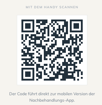 Nachbehandlungs-App für Schulter und Ellenbogen